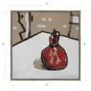 Картина в раме Декор депо "Константин Малютин. Гранат" 90x90 см