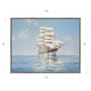 Картина в раме Декор депо "Монтегю Доусон. Ожидание паруса" 95x120 см