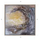 Картина в раме Декор депо "Михаил Харитонов. Болеро" 90x90 см