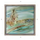 Картина в раме Декор депо "Михаил Харитонов. Поединок" 45x45 см