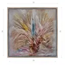 Картина в раме Декор депо "Михаил Харитонов. Равновесие" 75x75 см