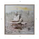 Картина в раме Декор депо "Михаил Харитонов. Прихожане" 90x90 см