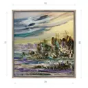 Картина в раме Декор депо "Михаил Харитонов. Декабрь" 80x75 см