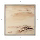 Картина в раме Декор депо "Михаил Харитонов. Тишь" 90x90 см