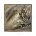 Картина в раме Декор депо "Михаил Харитонов. Таинство" 75x75 см