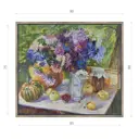 Картина в раме Декор депо "Ксения Черномор. Натюрморт с медом" 80x90 см