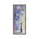 Картина в раме Декор депо "Ксения Черномор. Ирисы" 80x35 см