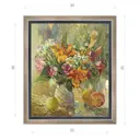 Картина в раме Декор депо "Ксения Черномор. Золотая пыльца" 35x30 см