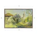 Картина в раме Декор депо "Ксения Черномор. Сирень в Ростове Великом" 65x95 см