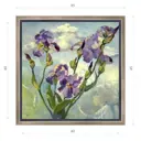 Картина в раме Декор депо "Ксения Черномор. Мечта" 45x45 см