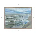 Картина в раме Декор депо "Ксения Черномор. Ожидание" 50x65 см