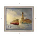 Картина в раме Декор депо "Ксения Черномор. Свидание" 30x35 см