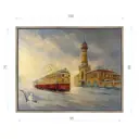 Картина в раме Декор депо "Ксения Черномор. Свидание" 80x100 см