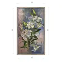 Картина в раме Декор депо "Ксения Черномор. Нежность" 85x50 см
