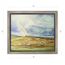 Картина в раме Декор депо "Ксения Черномор. Долина Валь-д Орча" 30x35 см