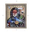 Картина в раме Декор депо "Константин Малютин. Радио" 35x30 см