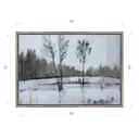 Картина в раме Декор депо "Константин Малютин. Март" 60x85 см