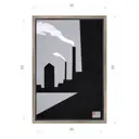Картина в раме Декор депо "Константин Малютин. Завод 4" 65x45 см