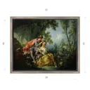 Картина в раме Декор депо Франсуа Буше Весна 45x55 см