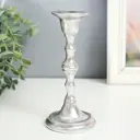 Подсвечник Simaland на 1 свечу "Каллисто" серебристый 15.5x7x7 см