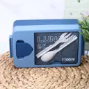 Контейнер Tasty food 1.1 л пластик цвет синий