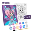 Картина по номерам "Сладкая девчонка"21x15 см