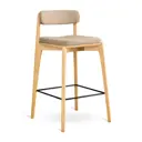 Полубарный стул Latitude Aska 52x93x55 цвет бежевый/ясень