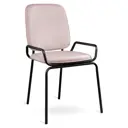Стул Latitude Double frame 84x61x40 см полиэстер/фанера цвет розовый
