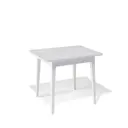 Кухонный стол квадратный Kenner 330716 90-120x90x76 см ЛДСП цвет белый