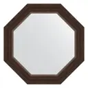 Зеркало в багетной раме Evoform палисандр 62 мм 51.6x51.6 см BY 3721