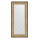 Зеркало с гравировкой в багетной раме Evoform барокко золото 106 мм 60x130 см BY 4079