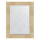 Зеркало с гравировкой в багетной раме Evoform золотые дюны 90 мм 66x89 см BY 4107