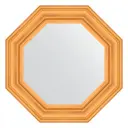 Зеркало в багетной раме Evoform травленое золото 99 мм 64x64 см BY 7362