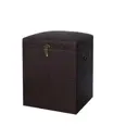 Банкетка October home Рептилия 43x56x38 см цвет коричневый