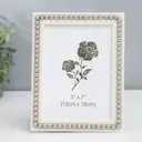 Фоторамка для фото 13x18 см "Жемчуг серый" прямоугольная 19x15 см