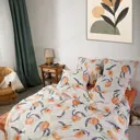 Комплект постельного белья Ночь Нежна Сочный персик 70413-1+9849-5 Бязь 120гр. евро 50x70 см (2)