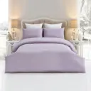 Пододеяльник Arya Home Otel полосатый 200x220 см сатин цвет лиловый