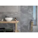 Плитка Keramin 002517 30x90см 1.35 м² цвет серый