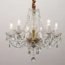 Люстра хрустальная Favourite Simone 1736-6P 6 ламп 13.30 м²