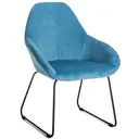 Кресло R-home Kent Линк 58.5x84x59.5 см цвет голубой
