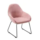 Кресло R-home Kent Линк 58.5x84x59.5 см цвет розовый