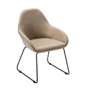 Кресло R-home Kent Линк 58.5x84x59.5 см цвет светло-коричневый