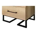 Шкаф распашной R-Home Лофт 50x210x40 см ЛДСП цвет бежевый