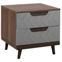 Тумба с выдвижными ящиками R-Home Сканди 50x50x50 см МДФ цвет серый