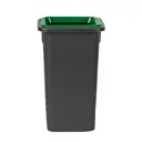 Мусорное ведро Plafor Fit bin 20 л цвет черный/зеленый