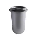 Контейнер для мусора Plafor Eco bin 50 л цвет серый