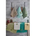 Набор полотенец Arya 7 Шт. 40x60 см Oil зеленый