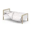 Кровать подростковая Sweet Baby Aura 60x120 см цвет белый
