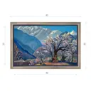 Картина в раме Декор депо Николай Рерих. Весна в Кулу Кришна 30x45 см