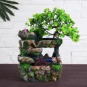 Фонтан настольный Simaland Летний сад 16x30 см с подсветкой без шарика